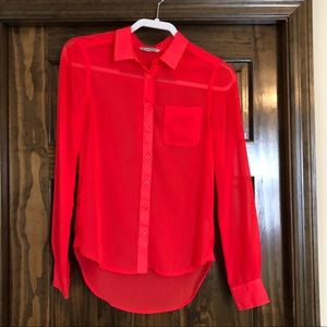 American Eagle button up